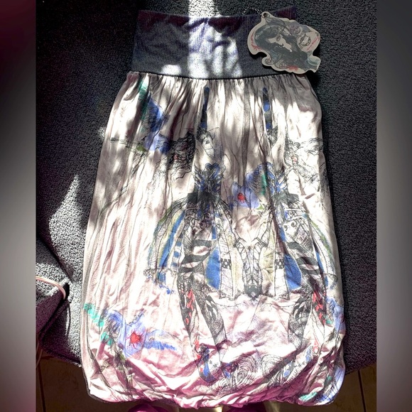 NWT Dress/Skirt combo comes with collar in the colour BLUE - Picture 5 of 16